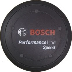 Bosch Performance Line Speed Logo Cover Black + Spacer Ring