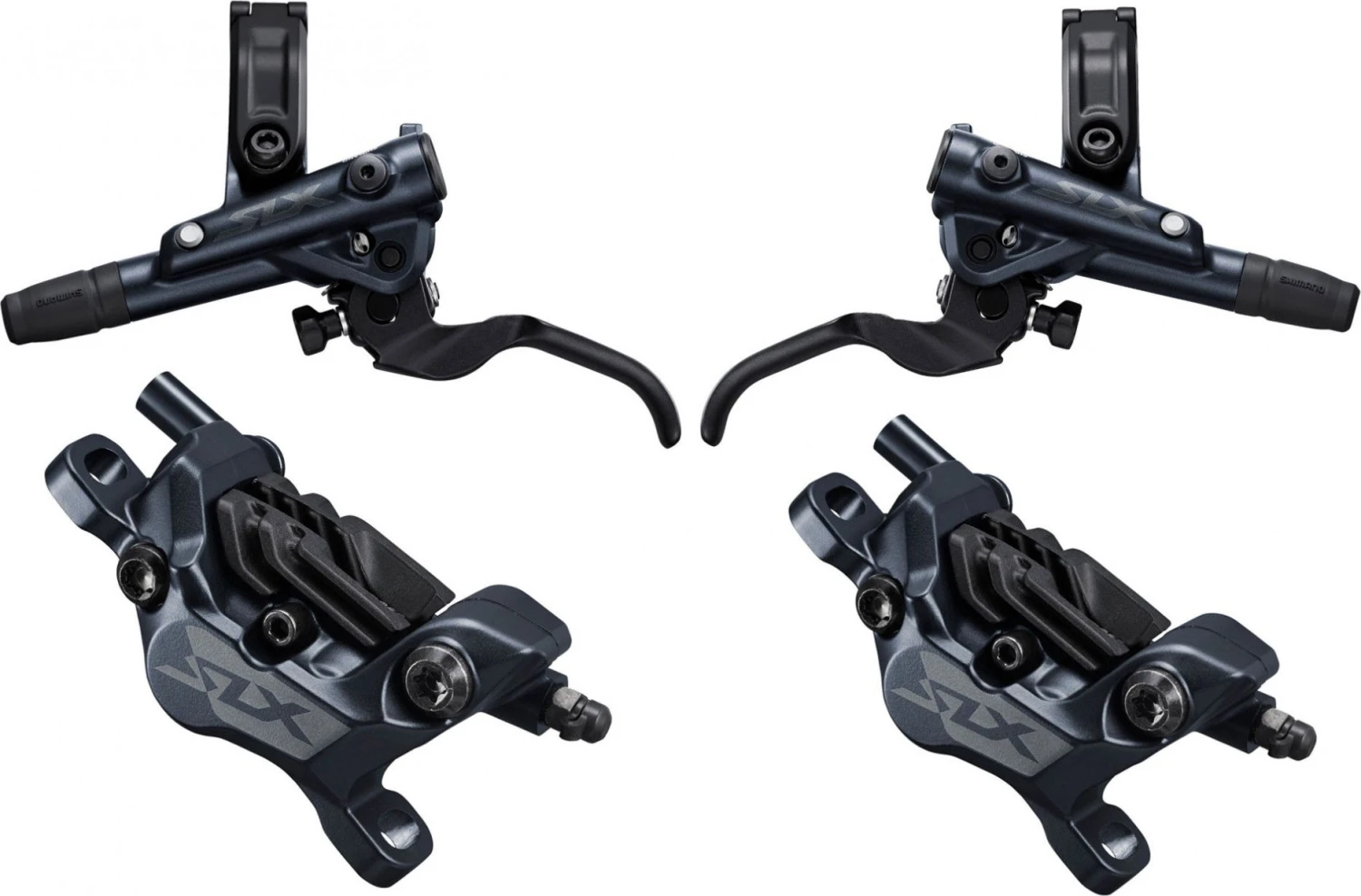 Pair Of Brakes Shimano SLX M7120 4 Pistons R Sine Ventil J-Kit (without Disc) 170cm-95cm Black 3 Pair Of Brakes Shimano SLX M7120 4 Pistons R Sine Ventil J-Kit (without Disc) 170cm-95cm Black