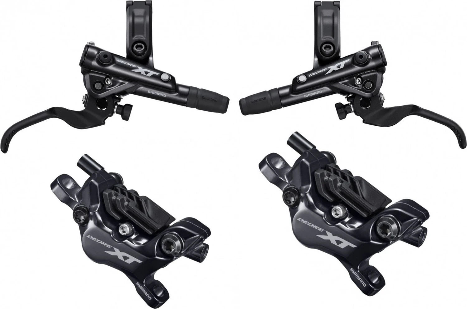 Pair Of Brakes SHIMANO Front Brake XT M8120 4 Pistons 3 Pair Of Brakes SHIMANO Front Brake XT M8120 4 Pistons