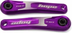 Hope Evo E-Bike ISIS Purple Cranks