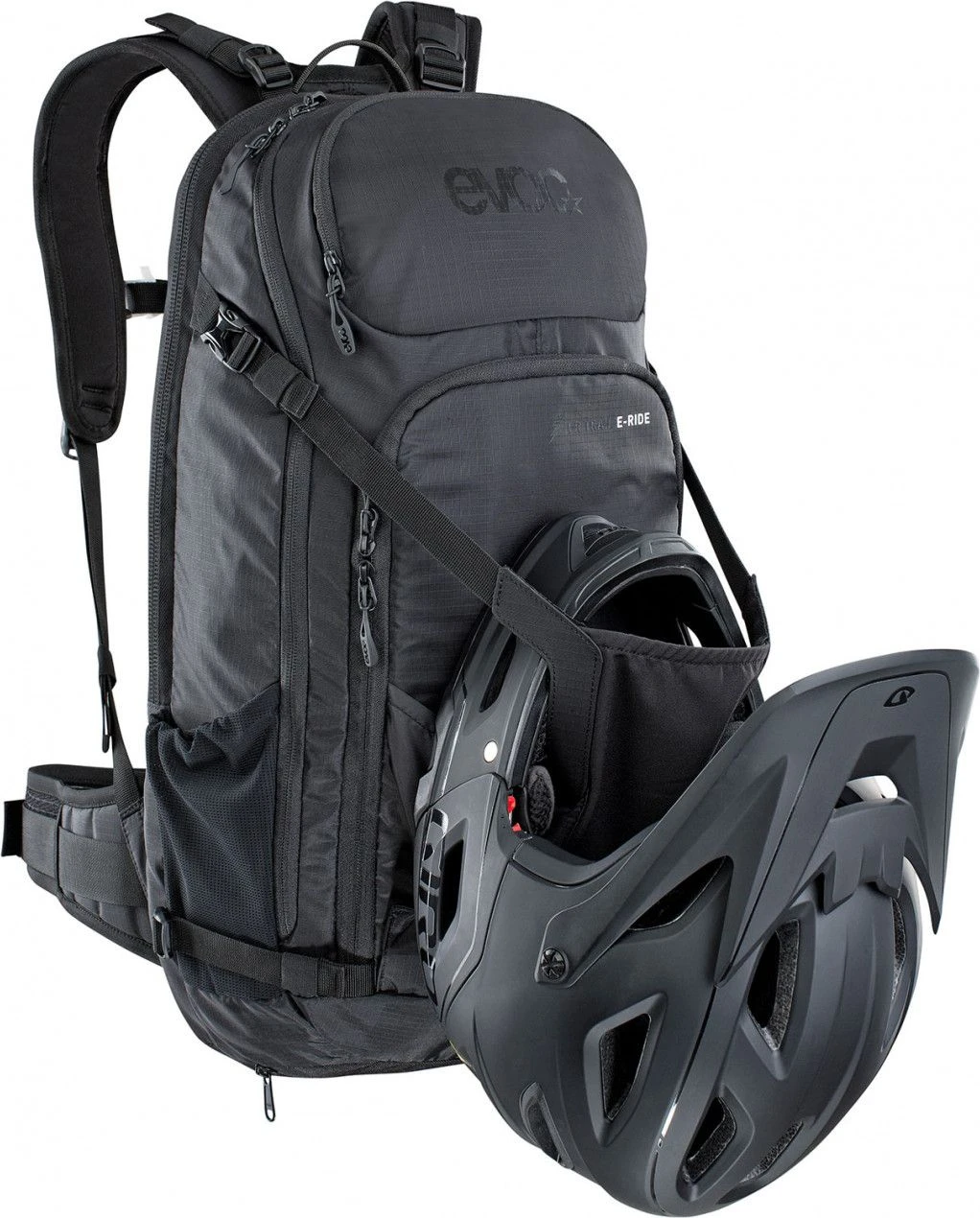 Evoc FR Trail E-Ride 20L Backpack Black Grey 5 Evoc FR Trail E-Ride 20L Backpack Black Grey - Image 3