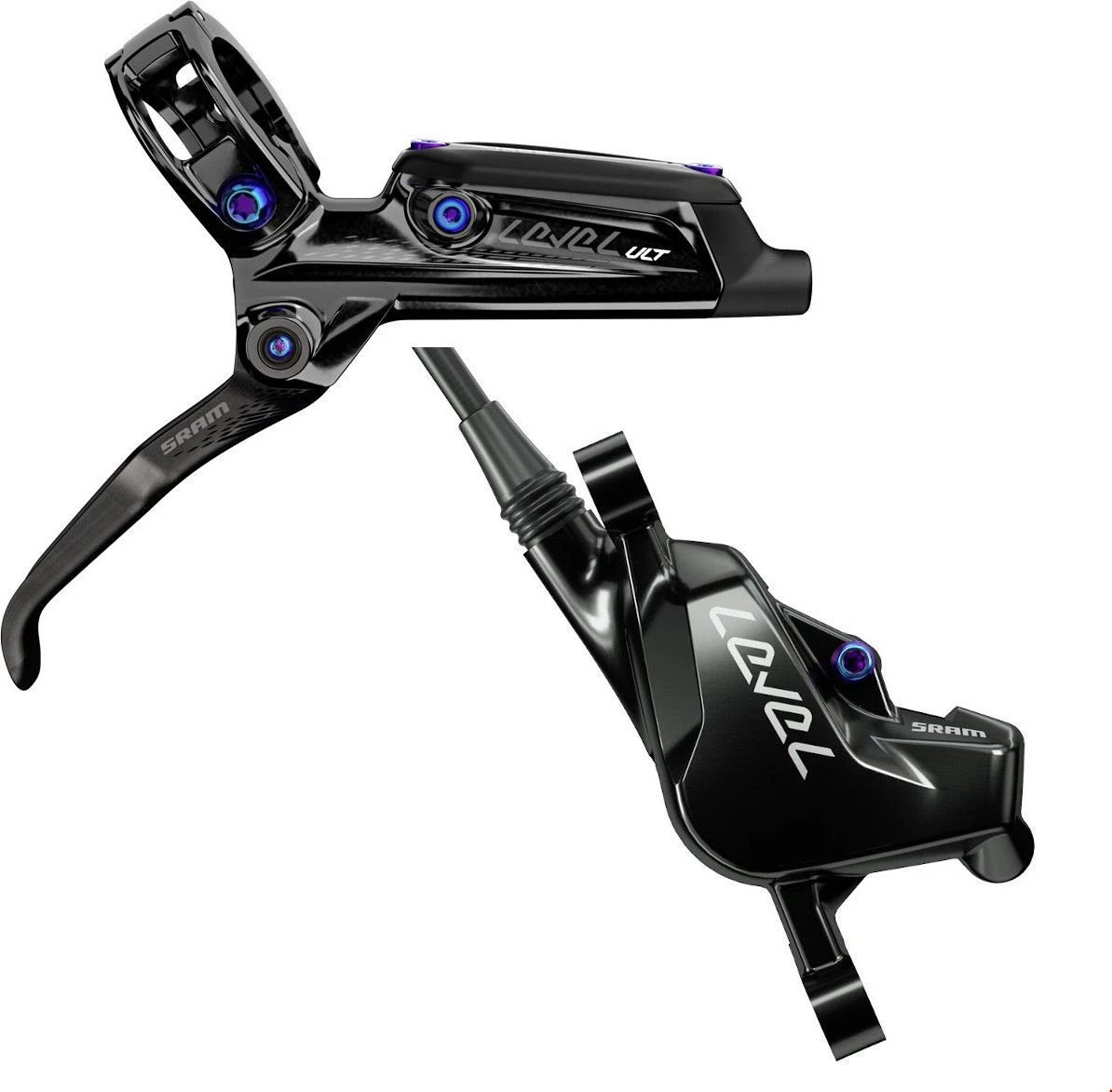 Sram Level Ultimate Carbon Rear Brake (Discless) Rainbow 3 Sram Level Ultimate Carbon Rear Brake (Discless) Rainbow