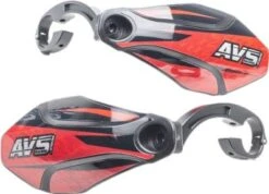 AVS Graphic Kit Handguards Red / Black