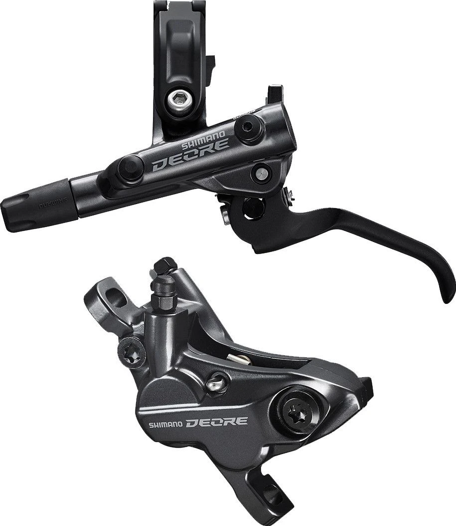 Front Brake Shimano Deore M6120 4 Pistons (without Disc) 100cm Black 3 Front Brake Shimano Deore M6120 4 Pistons (without Disc) 100cm Black