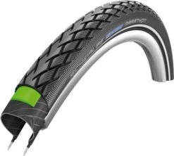 Schwalbe Marathon 26'' Tire Tubetype Wire TwinSkin GreenGuard Endurance Black-Reflex E-Bike E-50