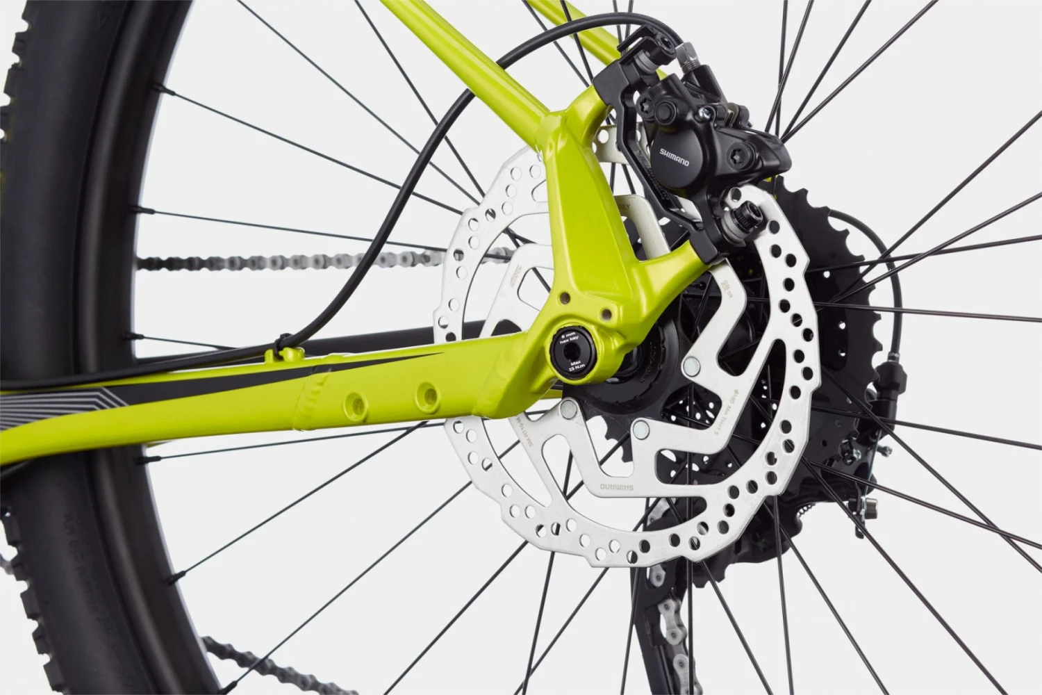 Cannondale Trail Neo 4 Electric Hardtail MTB Shimano Alivio 9S 500 Wh 29'' Highlighter Yellow 8 Cannondale Trail Neo 4 Electric Hardtail MTB Shimano Alivio 9S 500 Wh 29'' Highlighter Yellow - Image 6