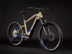 Haibike HardSeven 7 Electric Semi-Rigid MTB 27.5' 630Wh Shimano Deore 12V Beige Coffee / Blue 2021 -SRAM Sales Store 18973085fe49ebfa77129.49817266