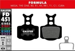 Pair Of Galfer Semi-metallic Formula Mega The One R0 R1 RX RR1 T1 C1 Standard Brake Pads 5 Pair Of Galfer Semi-metallic Formula Mega The One R0 R1 RX RR1 T1 C1 Standard Brake Pads -SRAM Sales Store 1914328600ac48e5a55a2.35903873