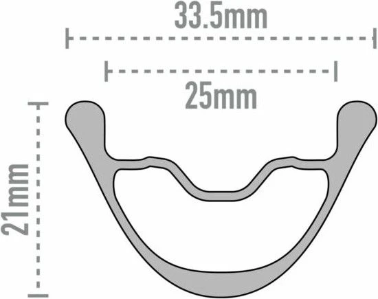 Enve Foundation AG25 700c Wheelset | 12X100 - 12x142mm | Centerlock 8 Enve Foundation AG25 700c Wheelset | 12X100 - 12x142mm | Centerlock - Image 6