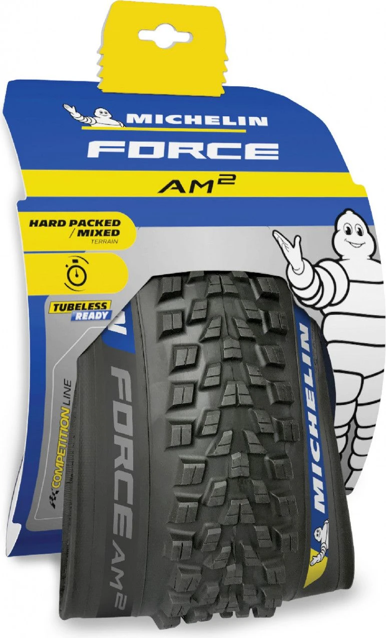 Michelin Force AM2 Competition Line 29'' MTB Tire Tubeless Ready Foldable Gravity Shield GUM-X E-Bike Ready 4 Michelin Force AM2 Competition Line 29'' MTB Tire Tubeless Ready Foldable Gravity Shield GUM-X E-Bike Ready - Image 2