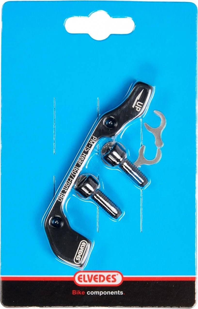 Elvedes PM / IS Brake Adapter 180/160 Mm Black 4 Elvedes PM / IS Brake Adapter 180/160 Mm Black - Image 2