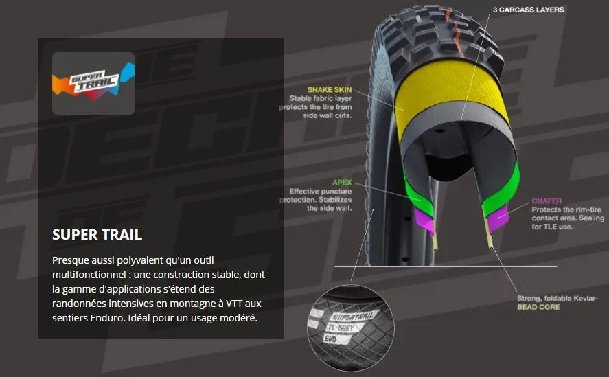 Schwalbe Big Betty 26 '' MTB Tire Flexible Tubeless Trail Addix Soft E-50 4 Schwalbe Big Betty 26 '' MTB Tire Flexible Tubeless Trail Addix Soft E-50 - Image 2
