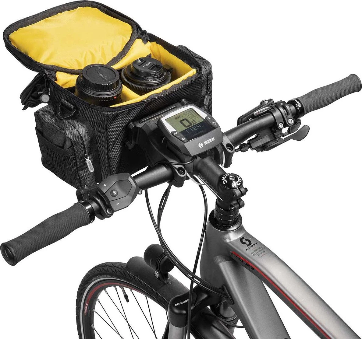 Topeak TourGuide E-Bike HandleBar Bag Black 6 Topeak TourGuide E-Bike HandleBar Bag Black - Image 4