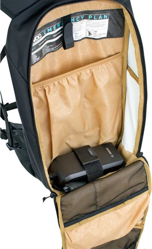 Evoc E-Ride 12 L Backpack Black 6 Evoc E-Ride 12 L Backpack Black - Image 4