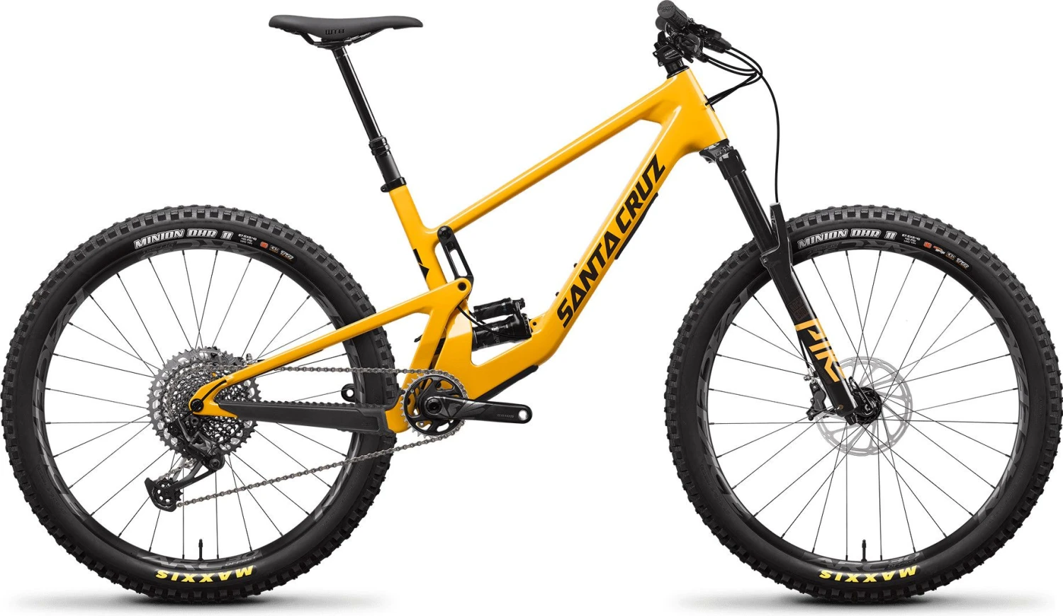 Santa Cruz 5010 Carbon CC 27.5'' All Mountain Bike | Sram X01 Eagle 12V | Golden Yellow And Black 2022 3 Santa Cruz 5010 Carbon CC 27.5'' All Mountain Bike | Sram X01 Eagle 12V | Golden Yellow And Black 2022