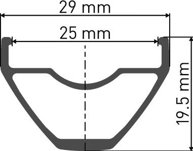 Dt-swiss DT Swiss X1900 Spline 29 '' 25mm Rear Wheel | 12x142mm | Centerlock 3 Dt-swiss DT Swiss X1900 Spline 29 '' 25mm Rear Wheel | 12x142mm | Centerlock