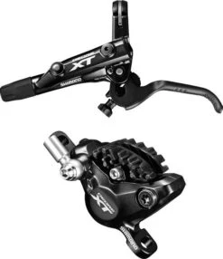 Shimano XT M8000 Disc Brake - Front LH Lever (Organic Pads)