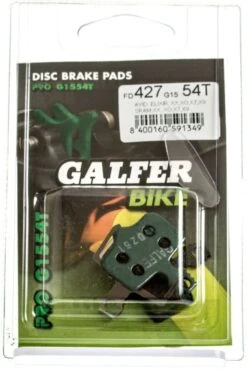 GALFER AVID / SRAM Organic PRO G1554T Brake Pads