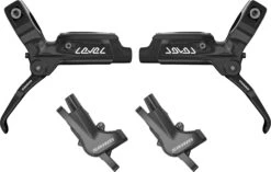 Pair Of Disc Brake SRAM LEVEL Black Without Disc