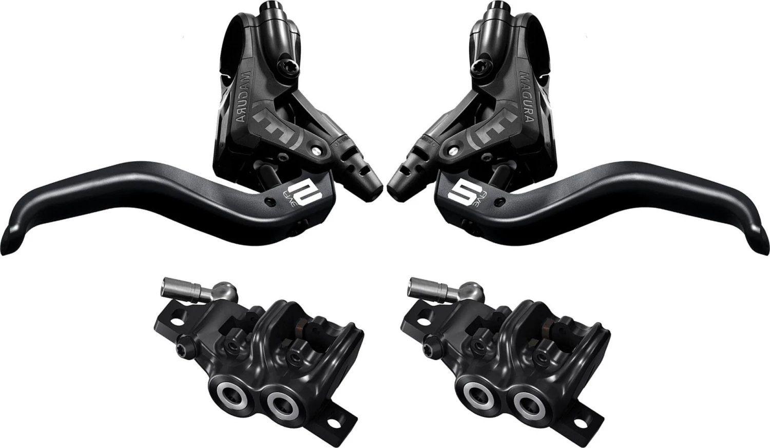 Magura MT5 Pair Of Disc Brake (without Disc) Black 3 Magura MT5 Pair Of Disc Brake (without Disc) Black