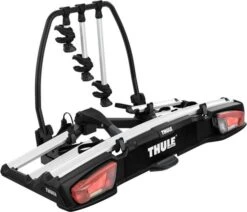 Thule VeloSpace XT 3 Hitch Mounted Bike Carrier 3 Bikes Black Aluminium