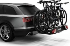 Thule VeloSpace XT 3 Hitch Mounted Bike Carrier 3 Bikes Black Aluminium -SRAM Sales Store 5aa124d767f4d