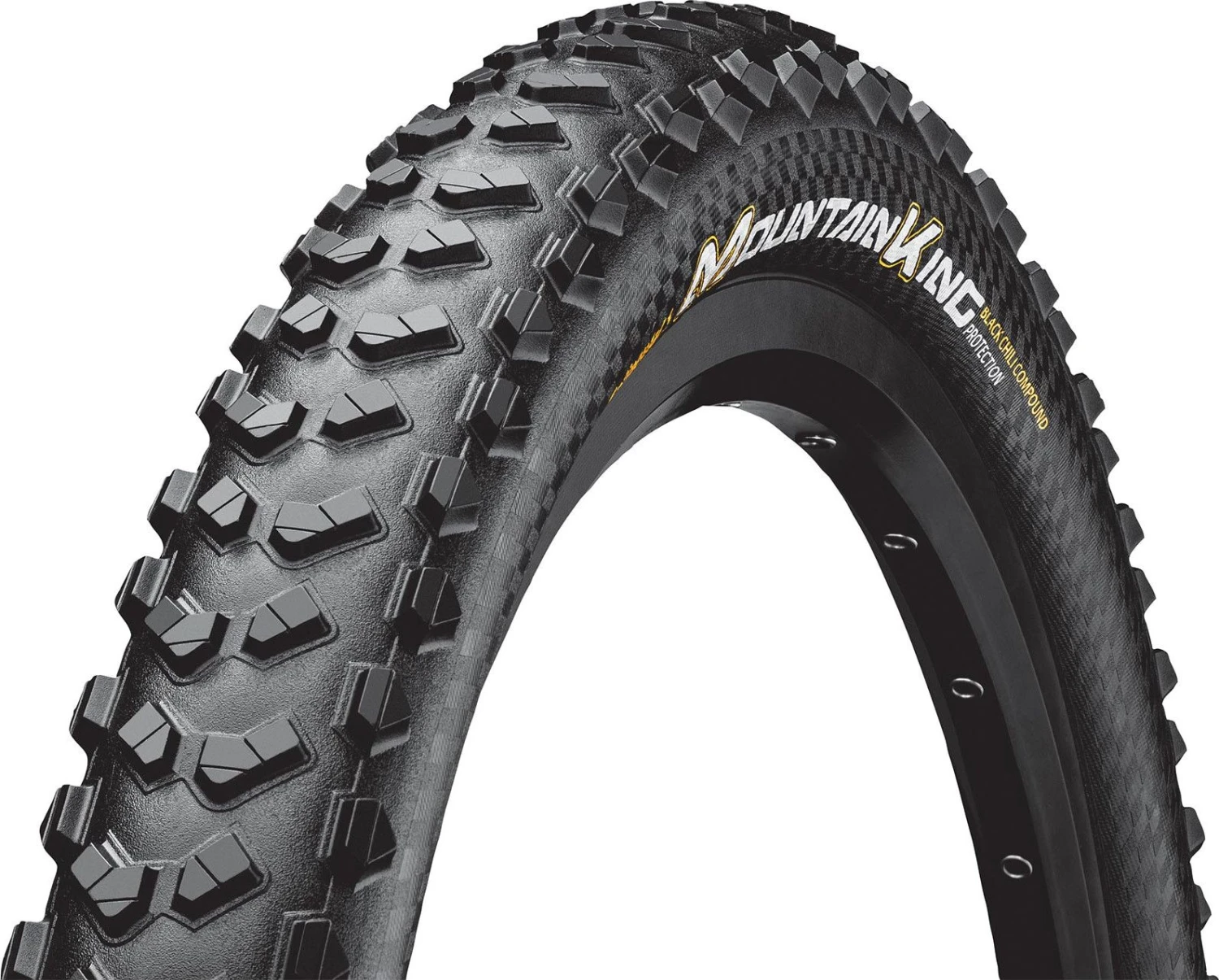 Continental Mountain King 26'' Tire Tubeless Ready Folding ProTection BlackChili 3 Continental Mountain King 26'' Tire Tubeless Ready Folding ProTection BlackChili