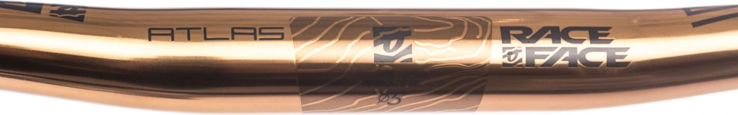 Race Face Atlas 35x820 Riser Handlebar Gold 6 Race Face Atlas 35x820 Riser Handlebar Gold - Image 4
