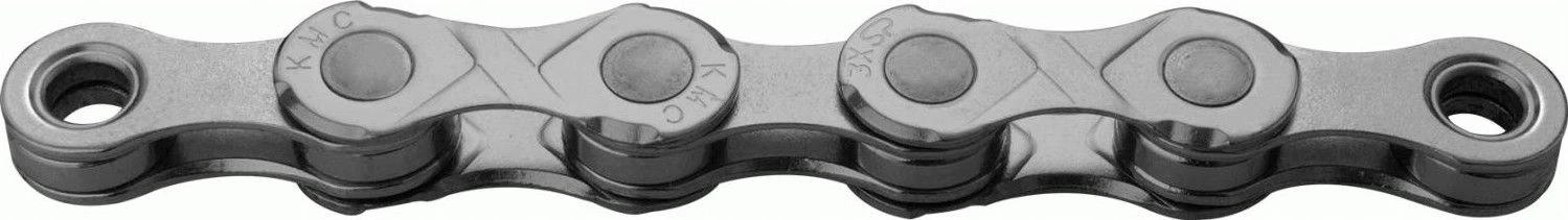 KMC E10 EPT Chain 136 Links Silver 3 KMC E10 EPT Chain 136 Links Silver