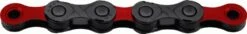Chain KMC DLC VAE 126 Links 12V Black / Red